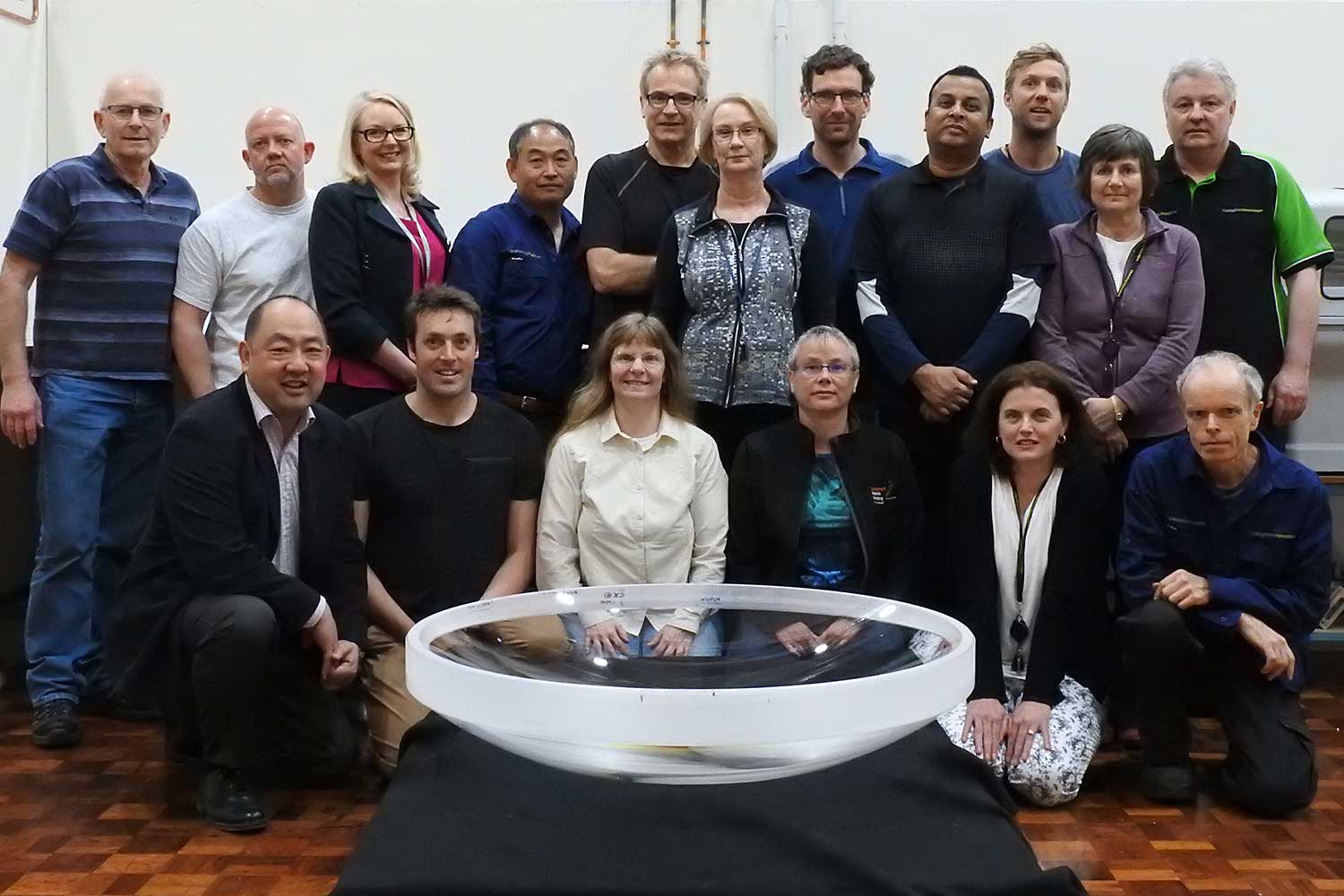 KiwiStar Optics team, New Zealand